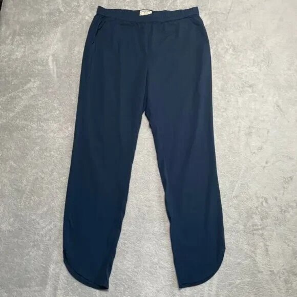 Marine Layer Pants Womens Medium Blue Allison Navy - Picture 1 of 4